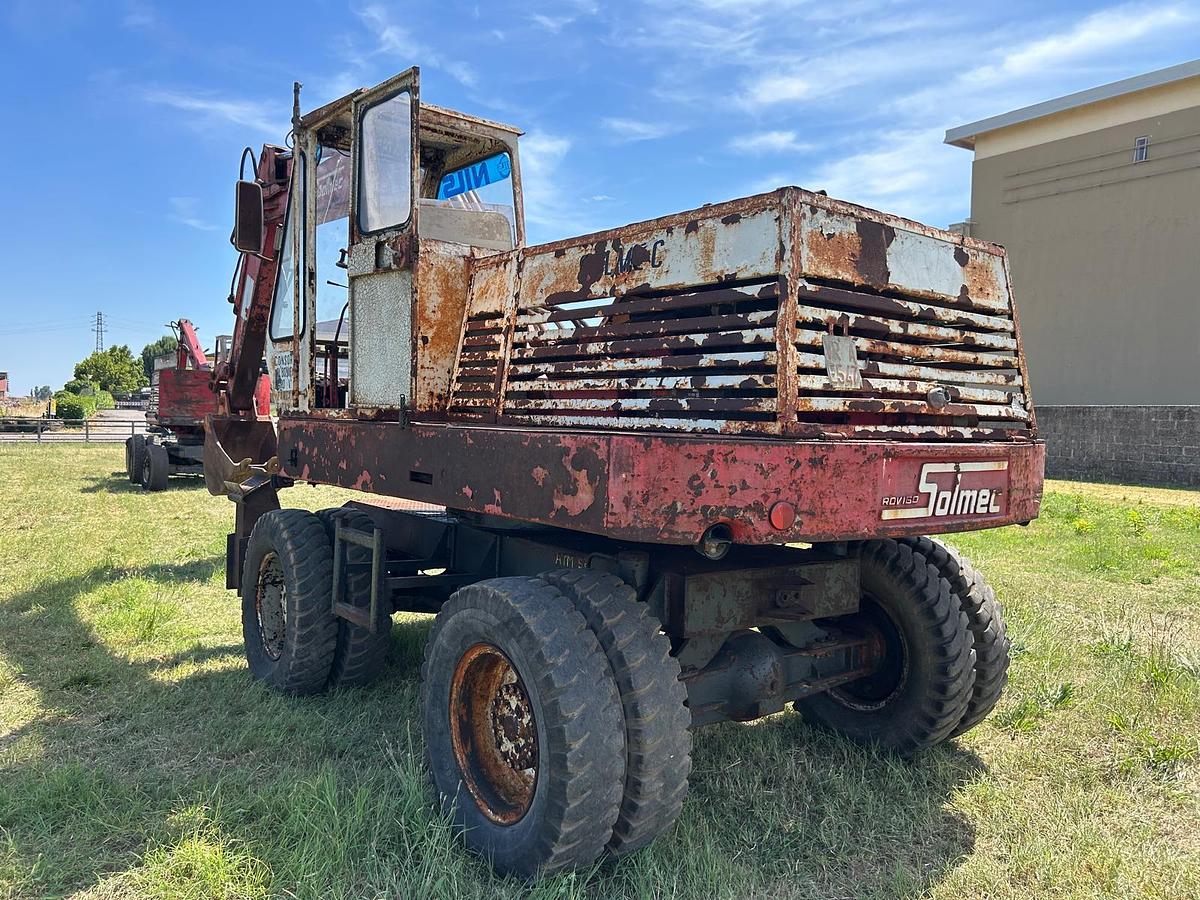 Usato Escavatore Solmec 100q-stradale