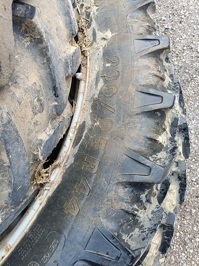 Usato N 4 gomme strette per Case o New Holland