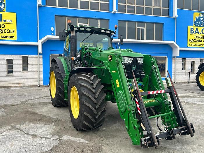Usato John Deere 6150 R-Caricatore JD H360-anno 2015
