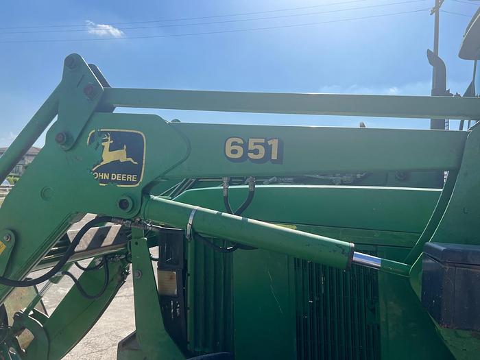 Usato John Deere 6210-caricatore JD 651-freni aria 175q