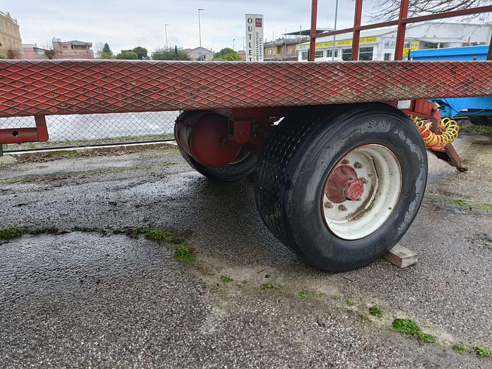 Usato Carrellone Ongaro due assi portata 120q