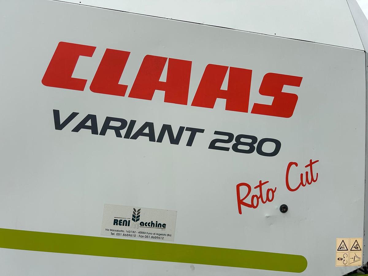 Usato Rotopressa Claas Variant 280 Roto Cut