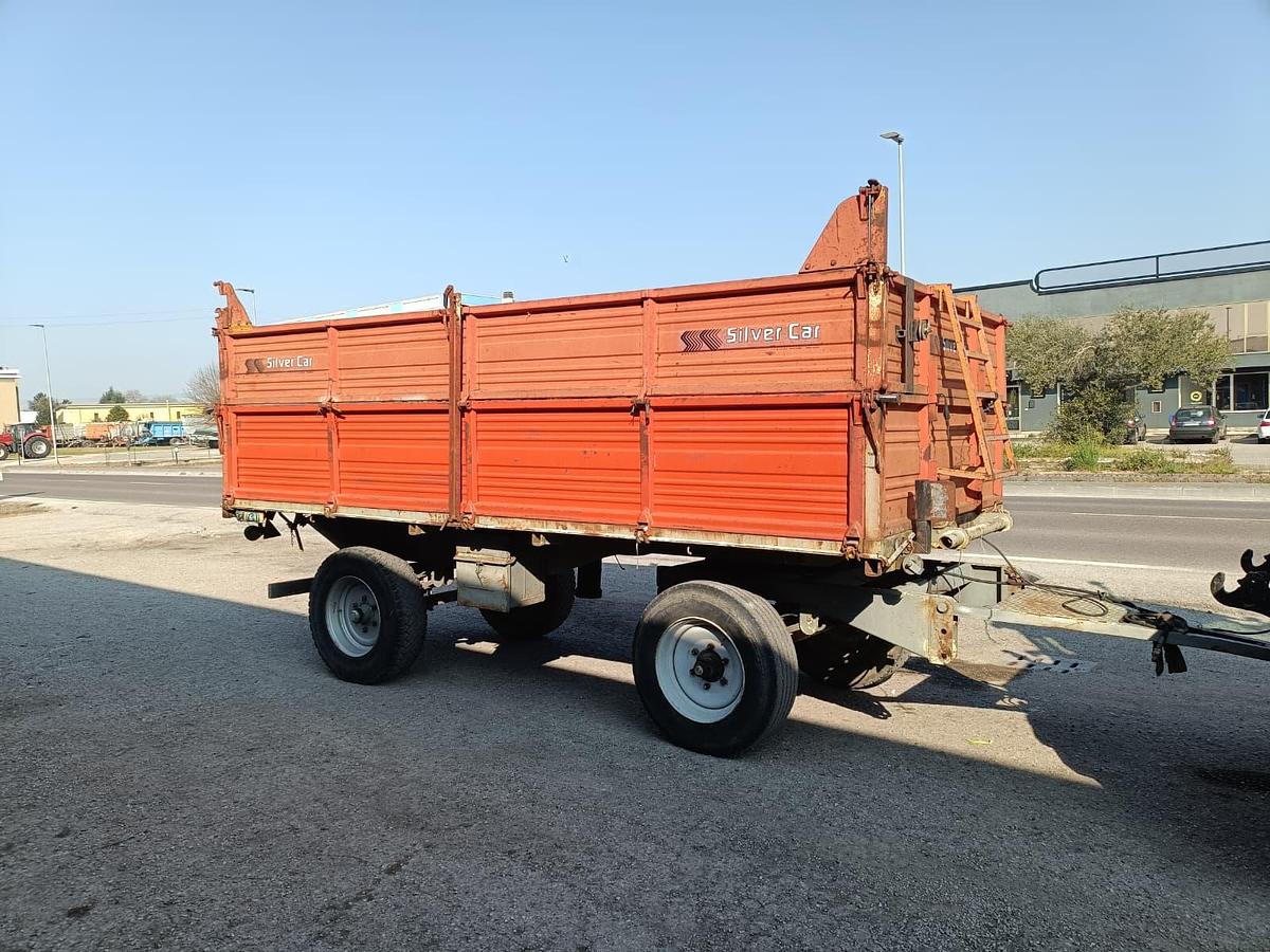 Usato rimorchio Silvercar 50 q trilaterale