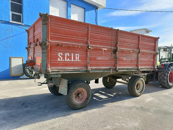 Usato Rimorchio agricolo Scir ribaltabile trilaterale