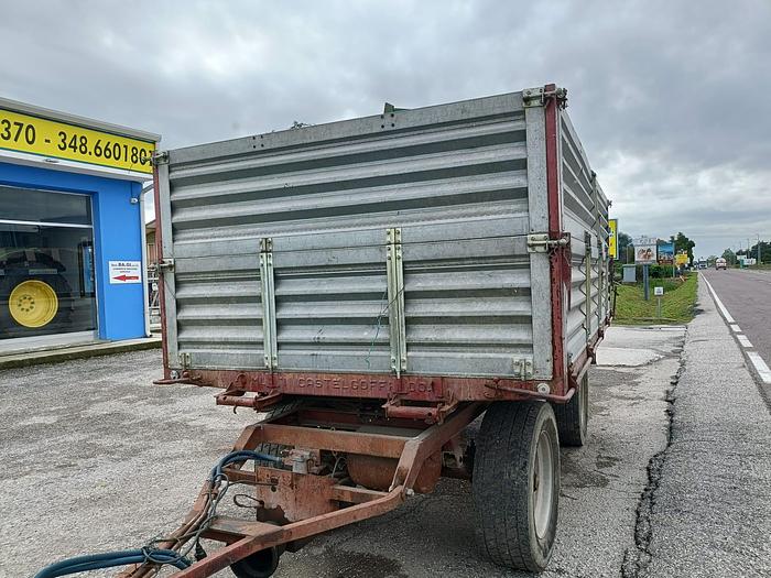 Usato Rimorchio Mutti con sponde zincate- trilaterale