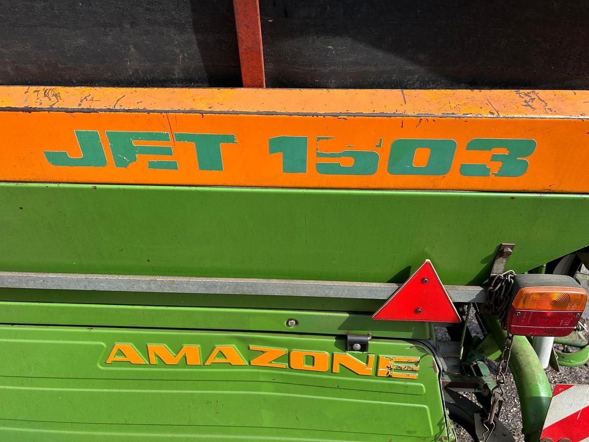 Usato Spandiconcime Amazone Jet 1503- barre idrauliche