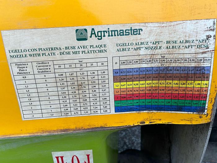 Usato Atomizzatore Agrimaster da 16 quintali
