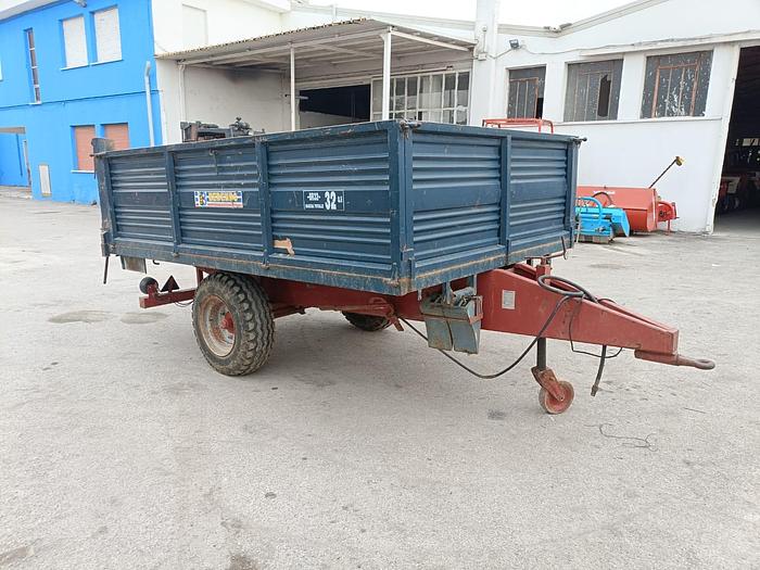Usato Rimorchio Bedendo BR32 ribaltabile posteriore