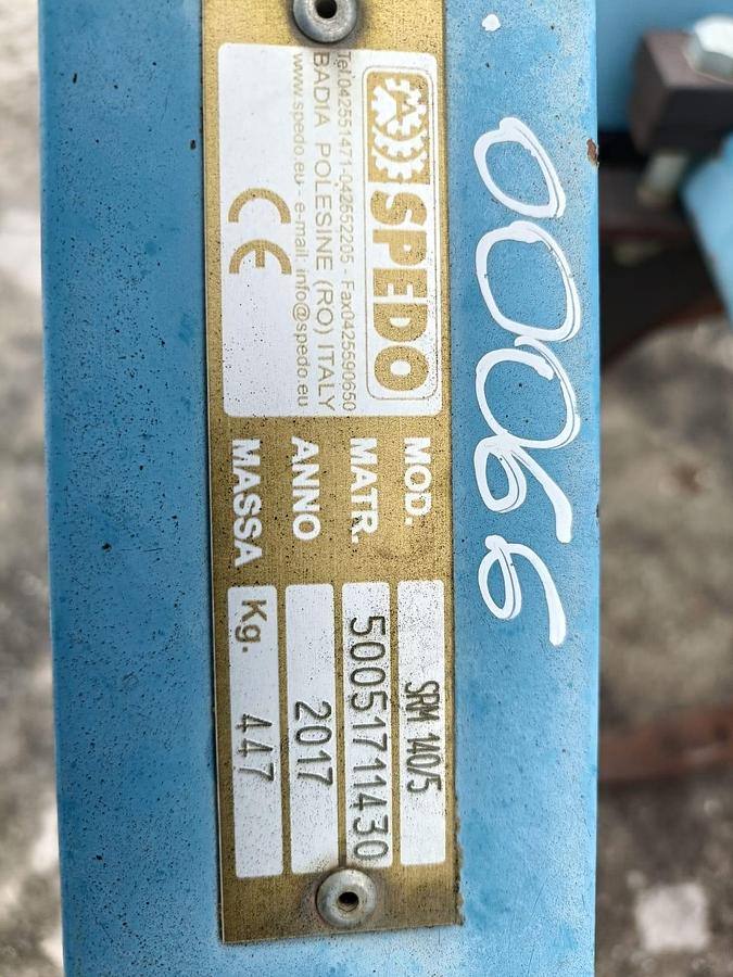 Usato ripuntatore preparatore Spedo 1,70m- rullo idraulico