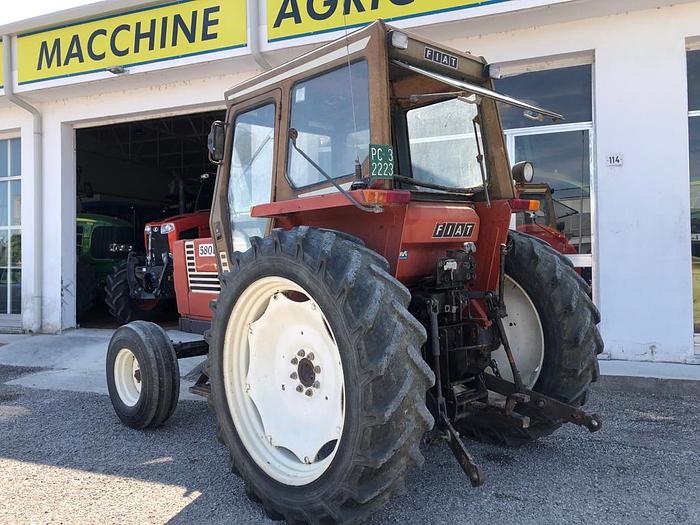 Usato Fiat Agri 580- 2 ruote motrici- cabinato