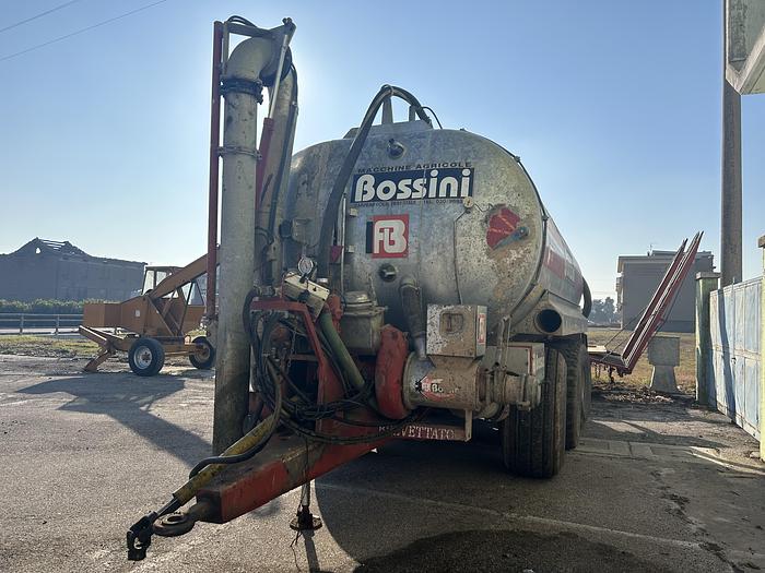 Usato Botte Bossini CB200H ovale- 3 assi- capacità 200q