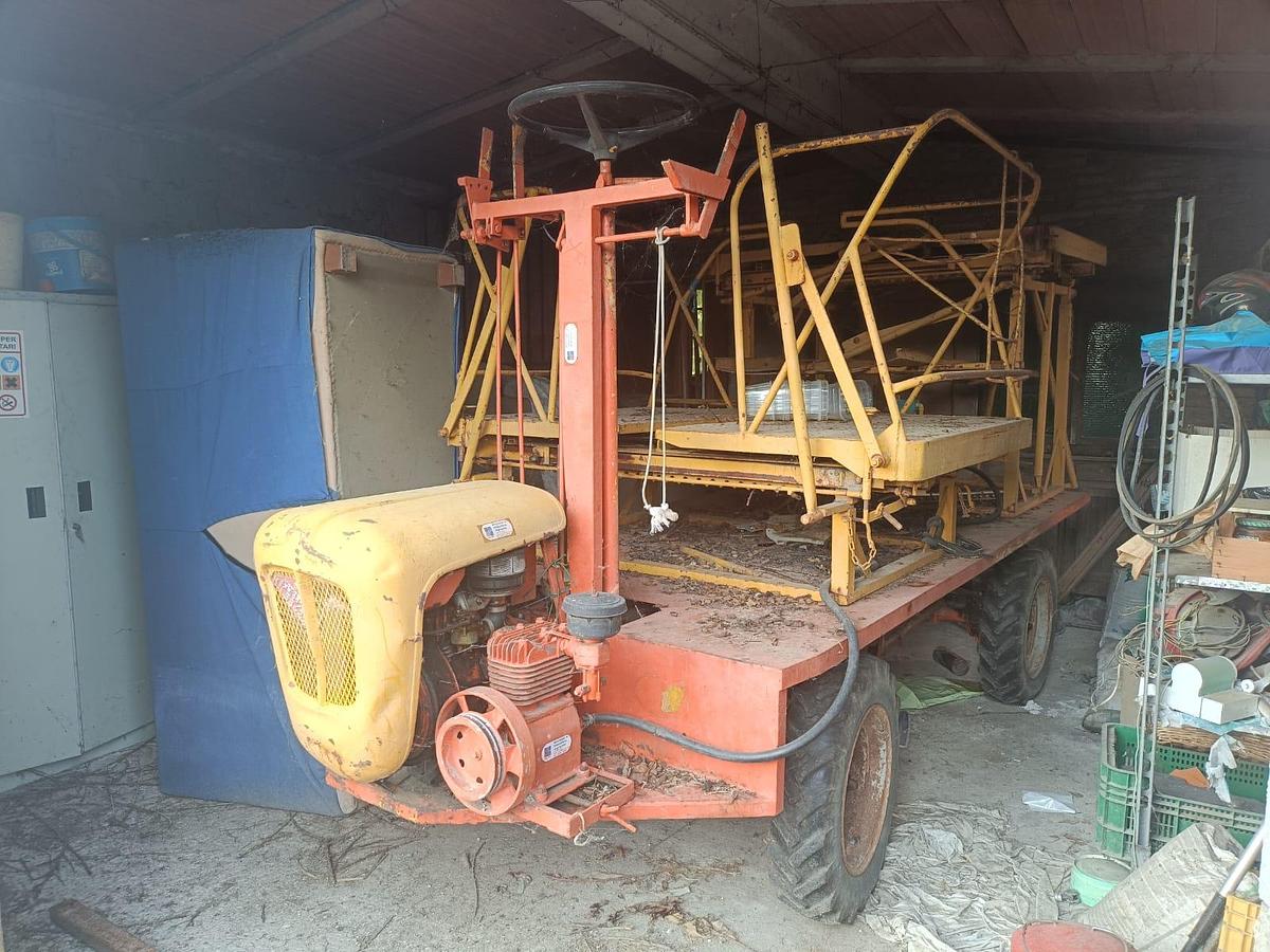 Usato Carro raccolta a benzina- funzionante