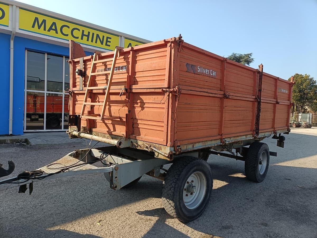 Usato rimorchio Silvercar 50 q trilaterale