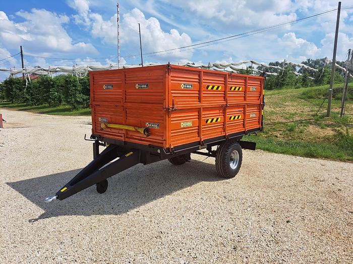 Usato Rimorchio Merlin ribaltabile trilateralmente