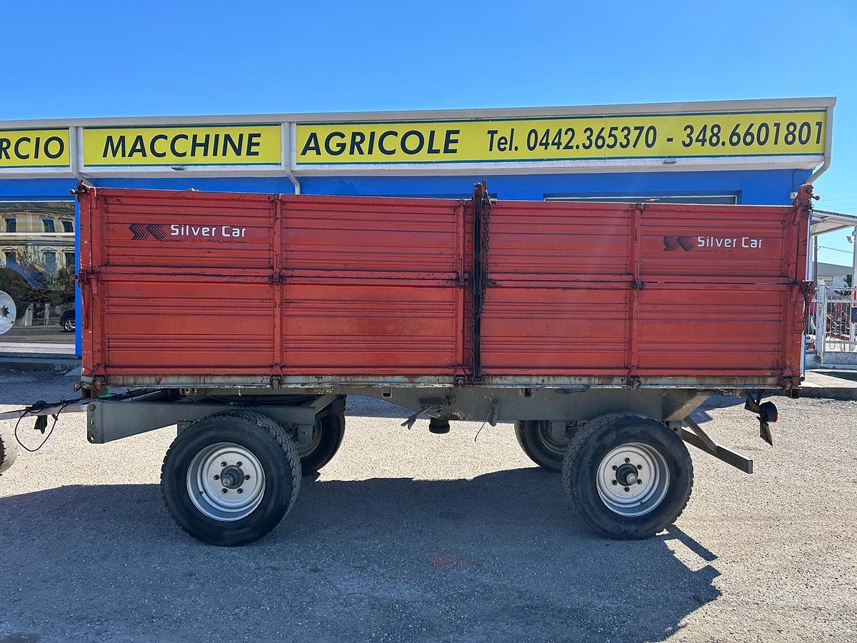 Usato rimorchio Silver Car 50 q trilaterale