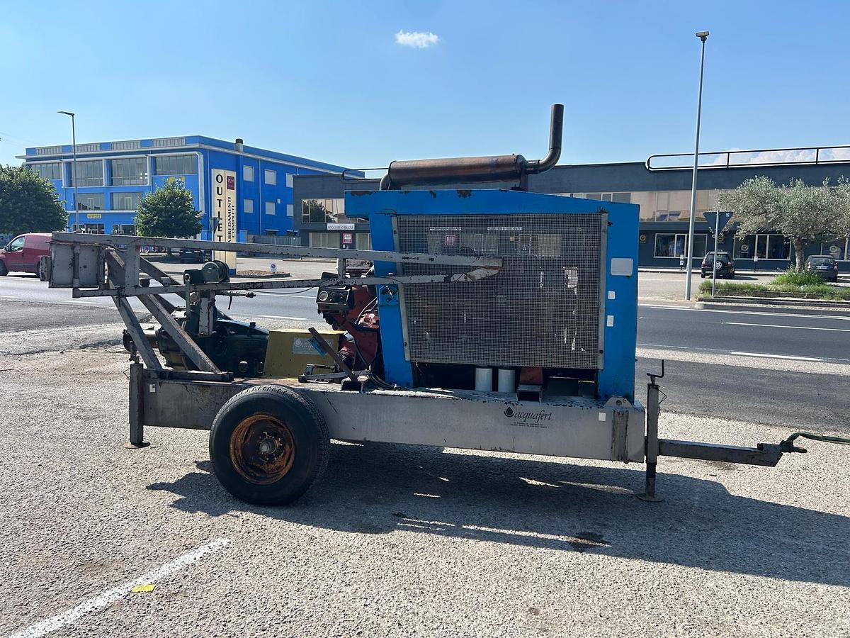 Usato gruppo motopompa Cremonini- motore Fiat