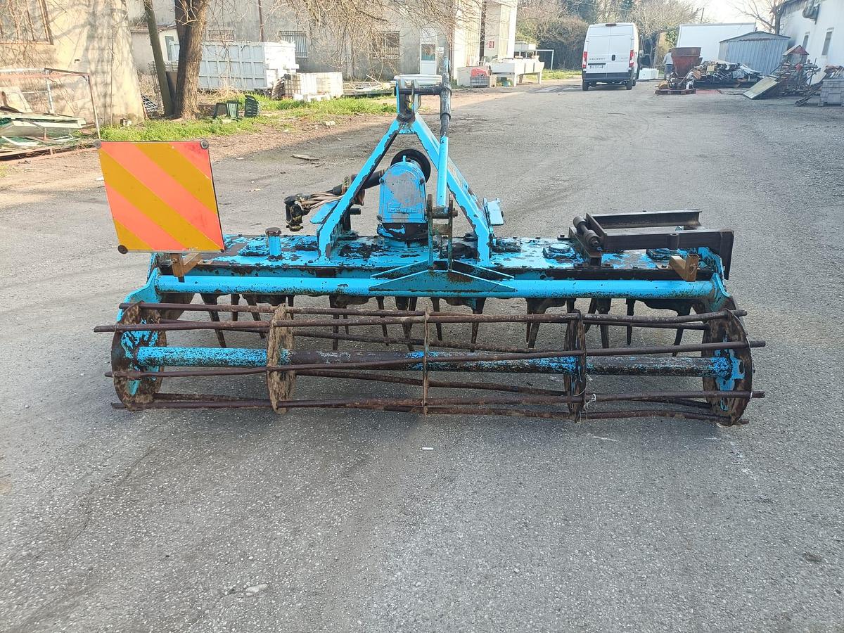 Usato erpice rotante Remac da 2,50m con denti a spuntoni