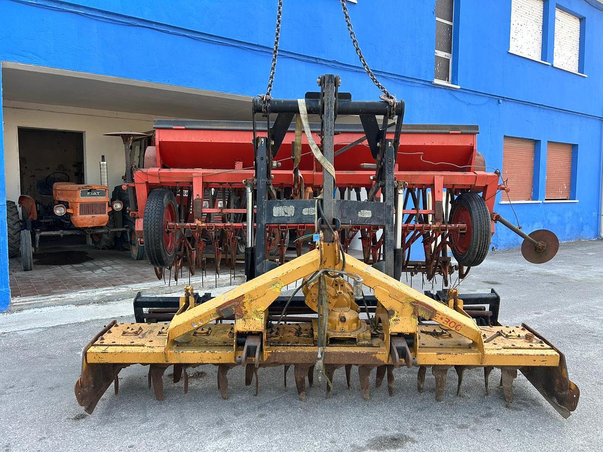 Usato Combinata con erpice Alpego 3m e seminatrice