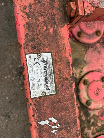 Usato Erpice rotante Kverneland piaghevole da 6 m