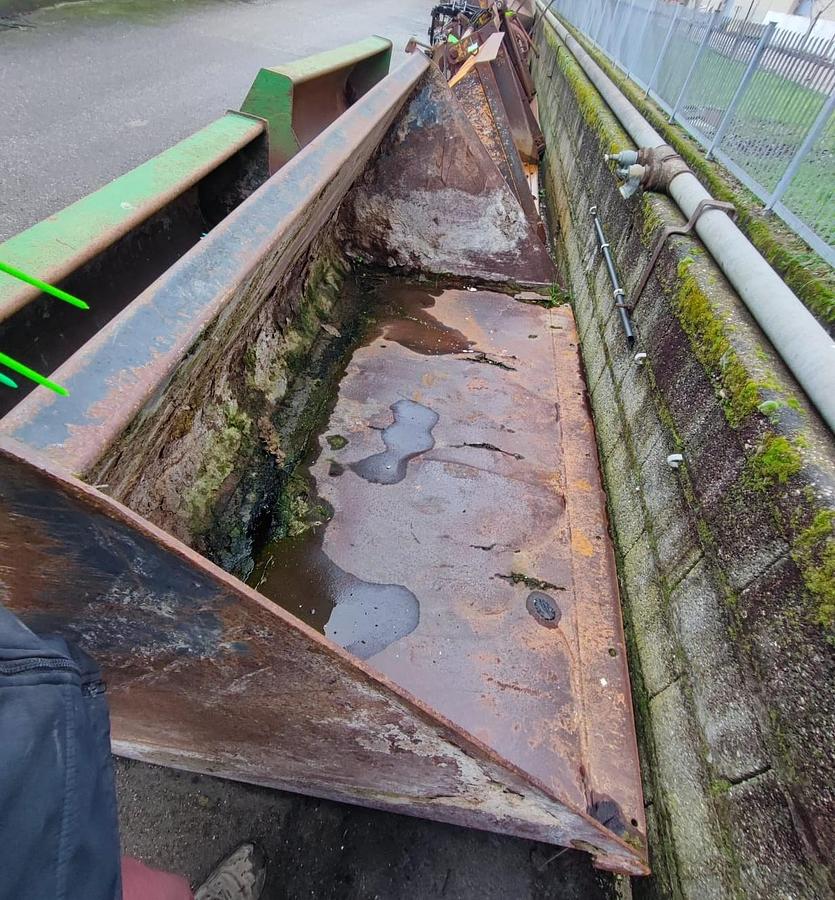 Usato Benna cereali Tre emme per telescopico Merlo da 2,35m