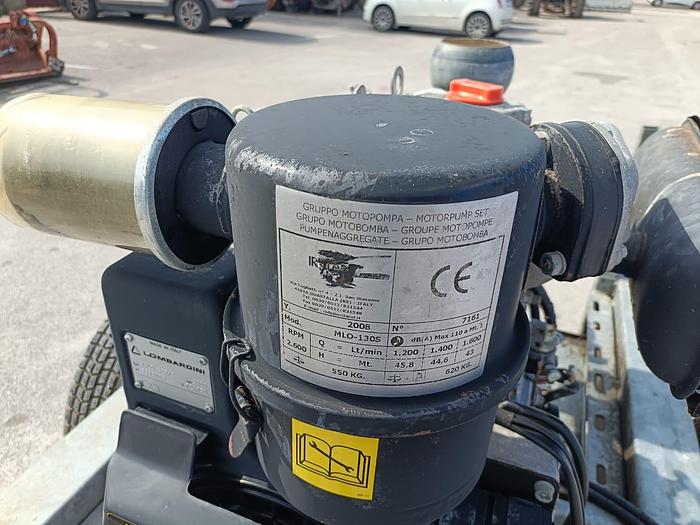 Usato Gruppo motopompa Irriland- CV 25