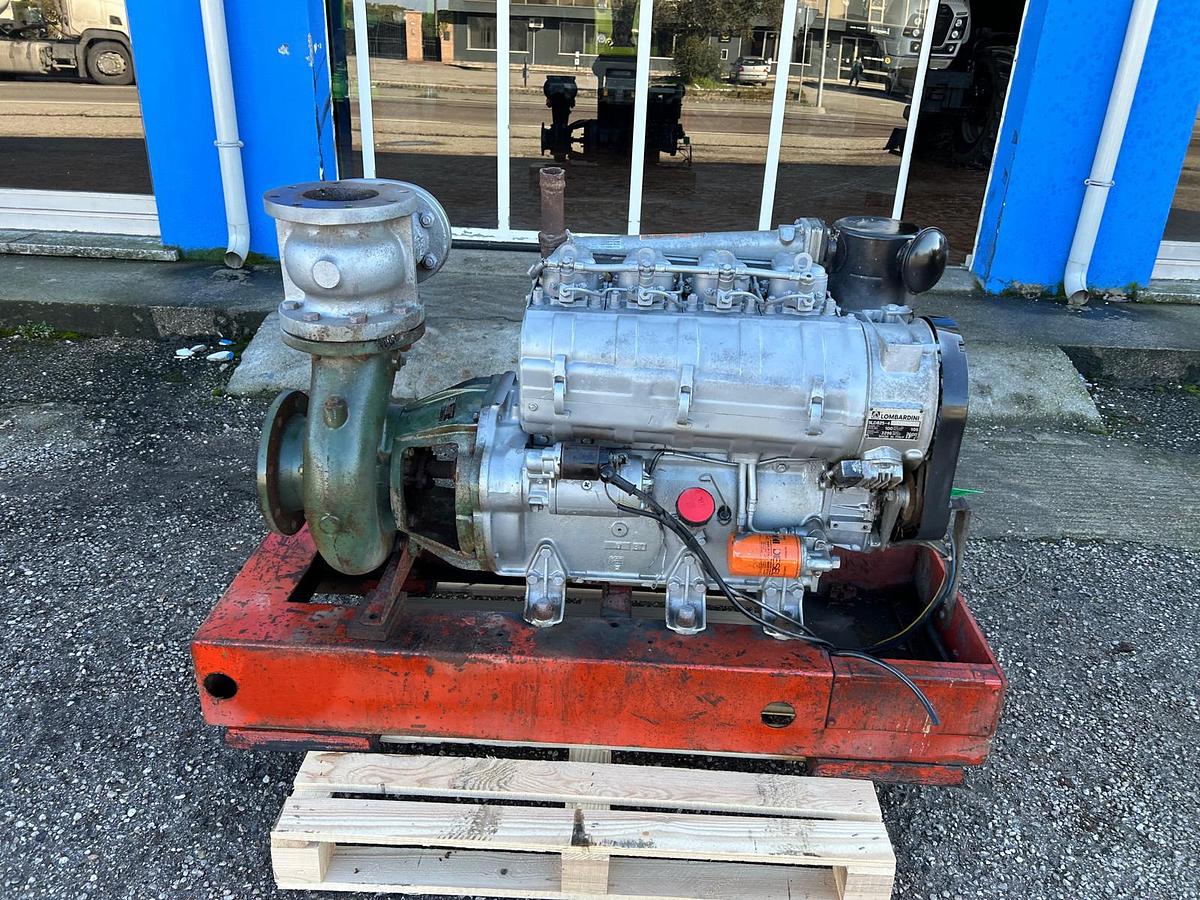 Usato Gruppo con motore Lombardini 4 cilindri 5LD825-4