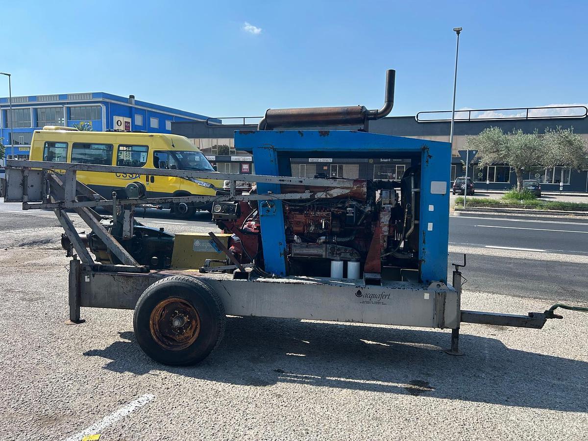 Usato gruppo motopompa Cremonini- motore Fiat