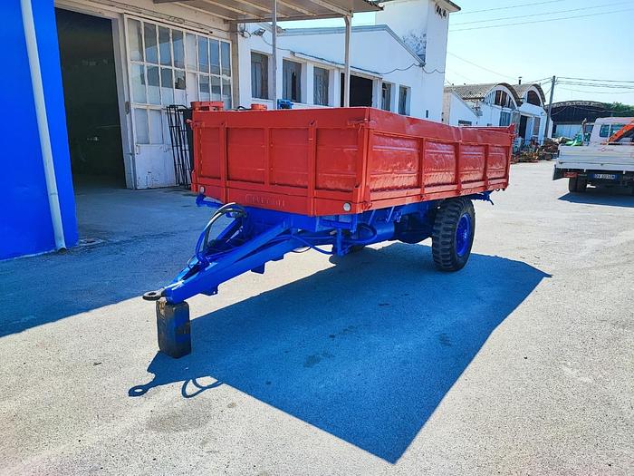 Usato Rimorchio 1 asse Mattedi-fr aria-ribalt