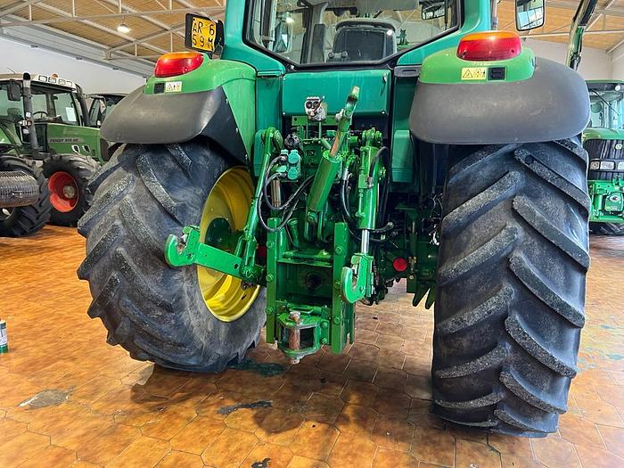 Usato John Deere 6420- caricatore JD 651- ponte sospeso