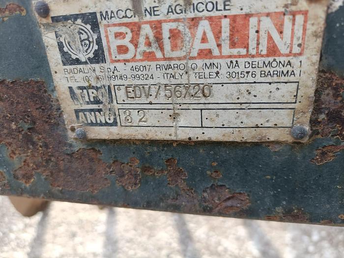 Usato Frangizolle Badalini mod EDV56X20 da 2,50m