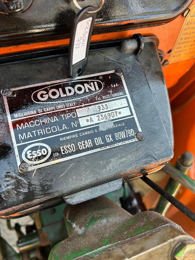 Usato Goldoni 933 snodato + attrezzatura dedicata