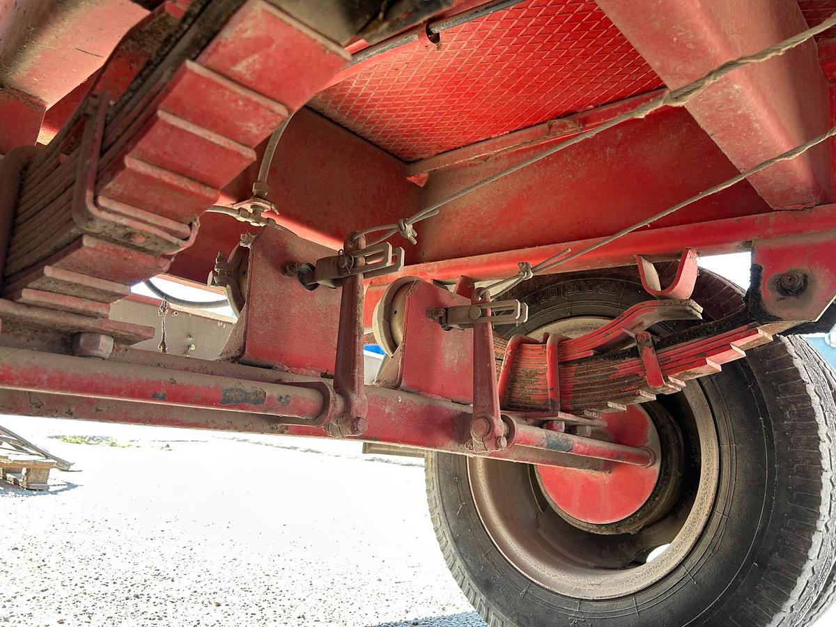 Usato Pianale 2 assi Tecnosima 140 quintali con rampe