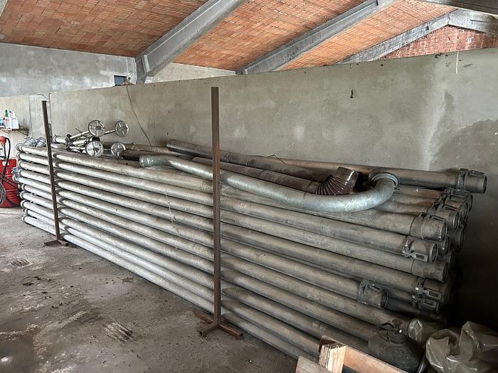 Usato Tubi in alluminio per irrigazione diametro 100