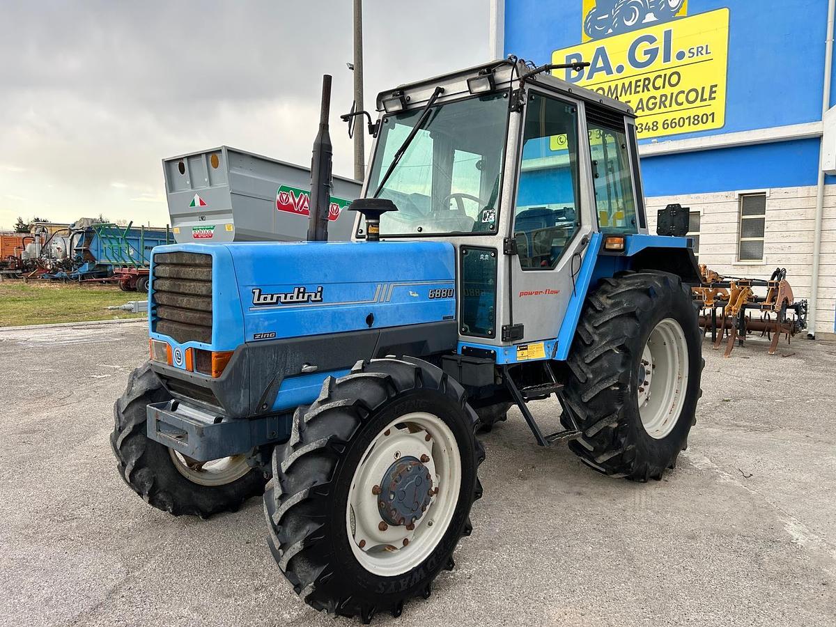 Usato Landini 6860 powerflow-idroguida-40 kmh