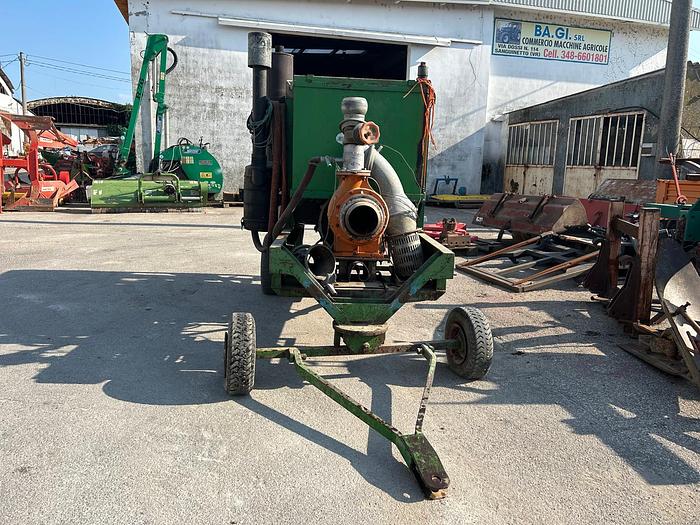 Usato Gruppo motopompa Andreasi-motore Fiat 150 cv