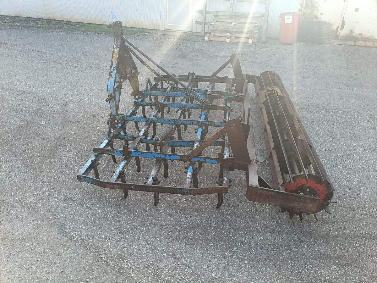 Usato erpice a denti fissi Marolin con rullo da 2,40m