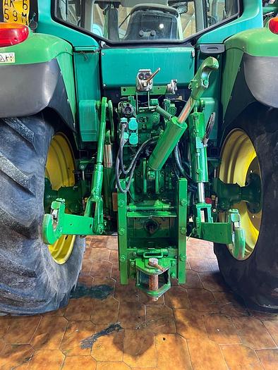 Usato John Deere 6420- caricatore JD 651- ponte sospeso