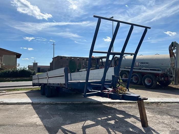 Usato Pianale agricolo 2 assi ravvicinati tipo biga