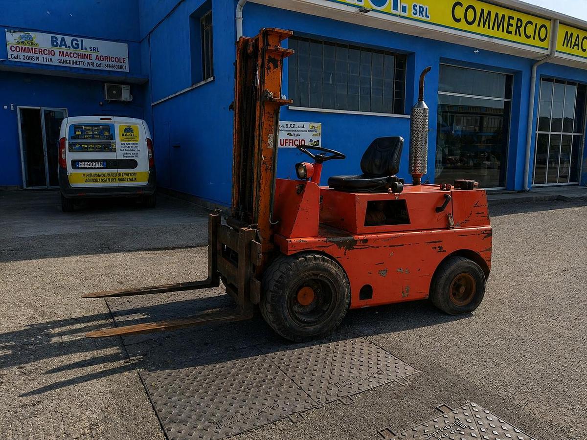 Usato muletto Diesel con motore Lombardini