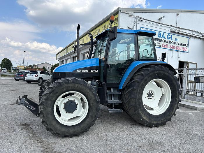 Usato New Holland TS 110 freni aria soll.e presa di forza