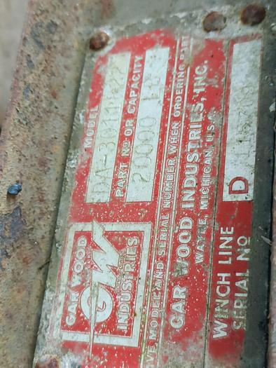 Usato N 2 verricelli idraulici