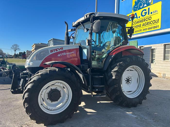 Usato Steyr 4115 Profi- CV 115- anno 2007- cilindri 4