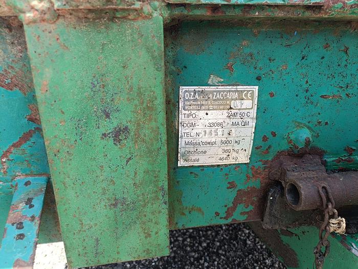 Usato Pianale Zaccaria modello Oza Zam 50 C
