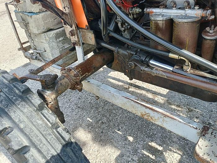 Usato Fiat 411 R con muletto e sollevatore