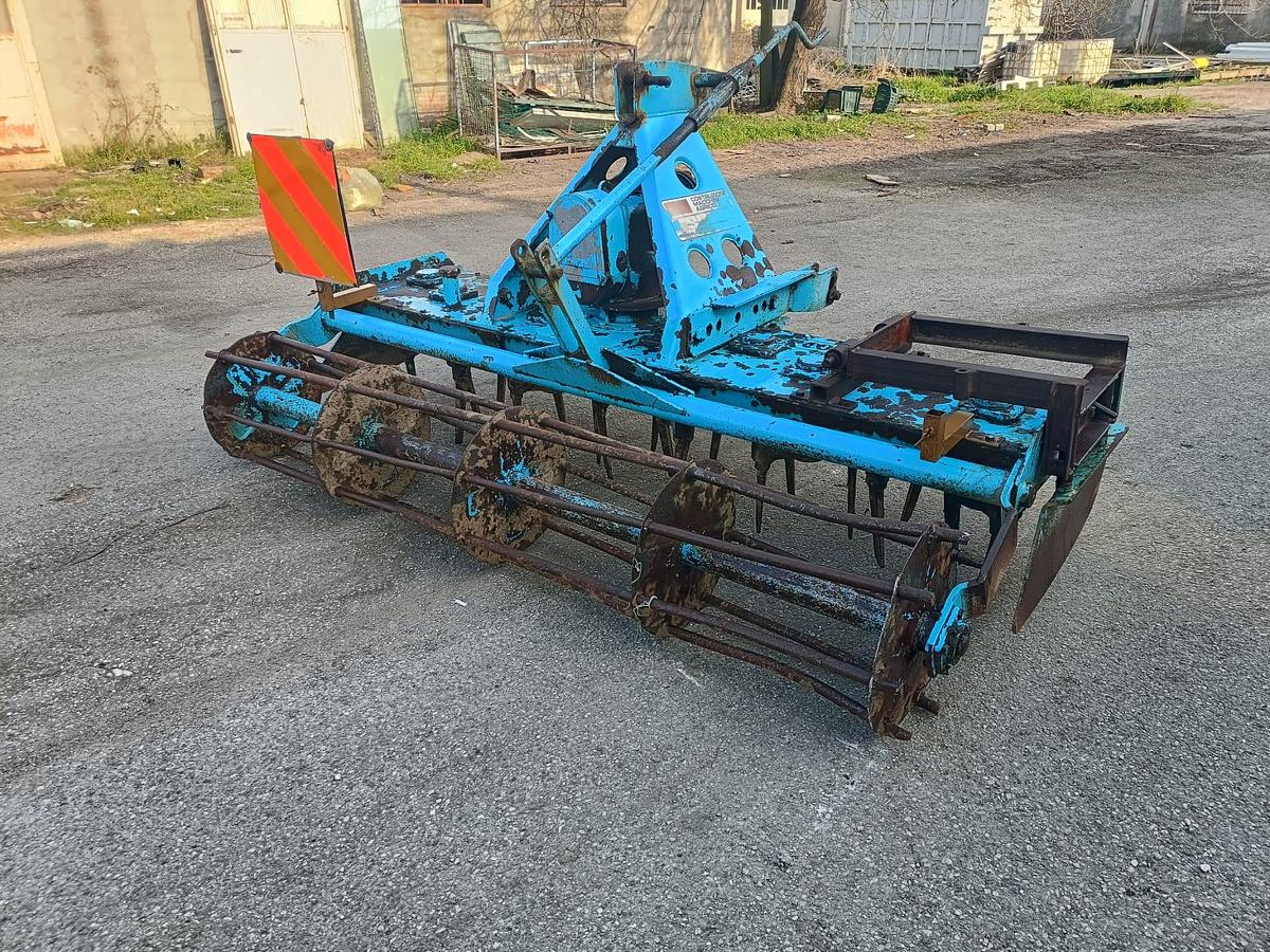 Usato erpice rotante Remac da 2,50m con denti a spuntoni