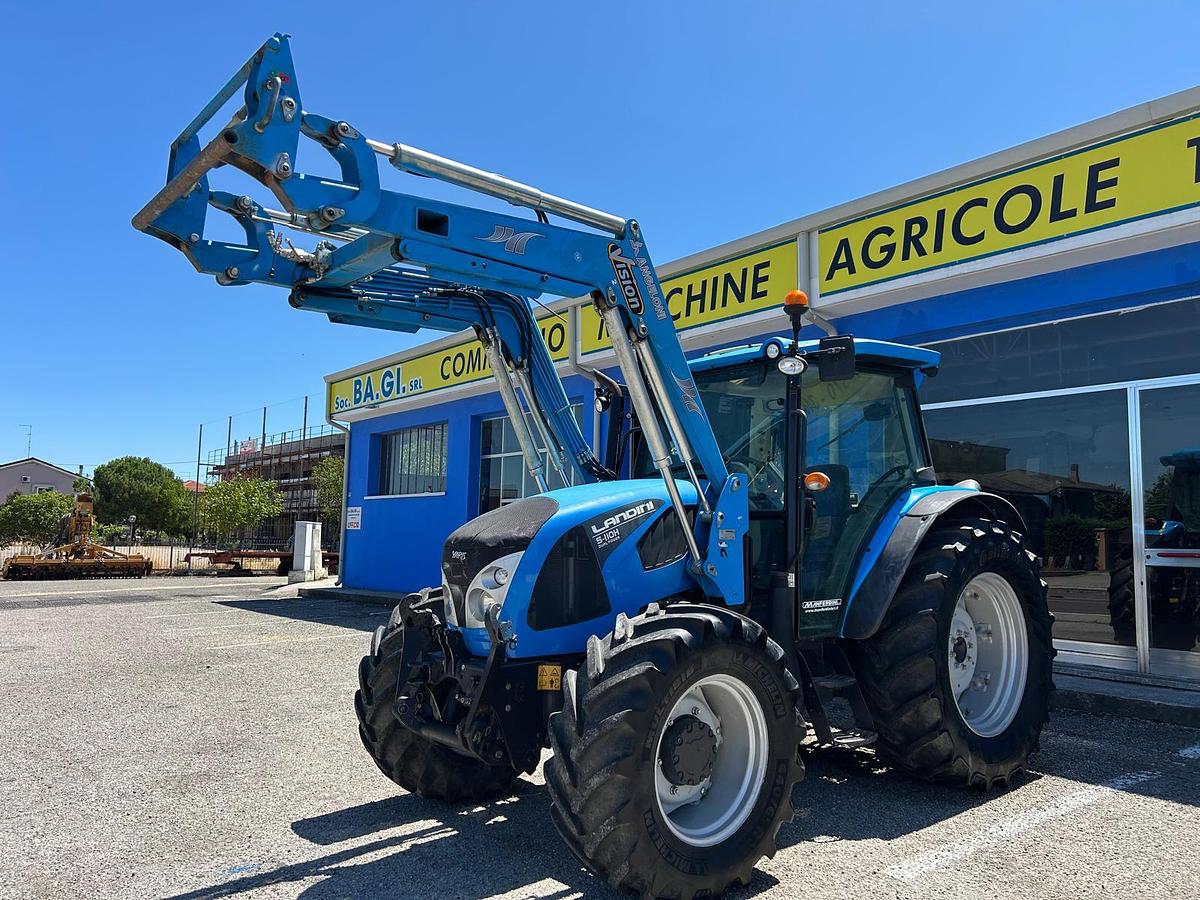 Usato Landini 5-110H con caricatore-fr.aria-soll.ant