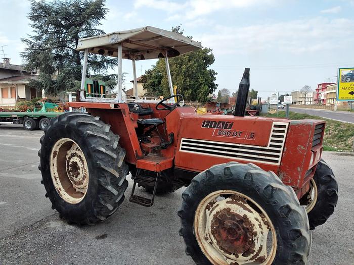 Usato Fiat 880, cilindri 5