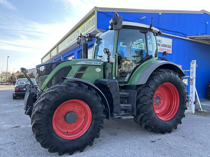 Usato Fendt 512 con cambio Vario e TMS- ore 6500