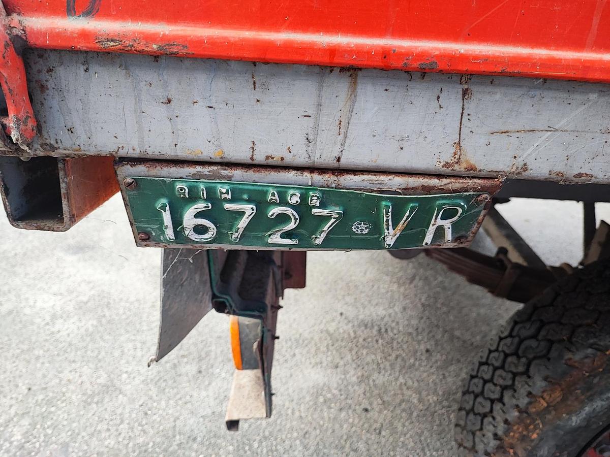 Usato Rimorchio Silver Car-targa e libretto