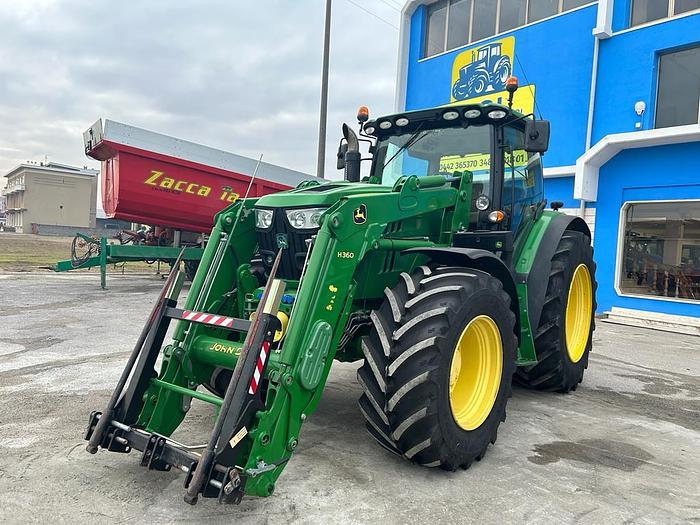Usato John Deere 6150 R-Caricatore JD H360-anno 2015